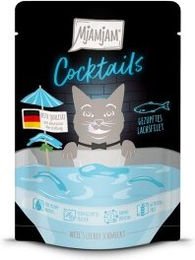 Produktbild von MjAMjAM Cocktails, Ergänzungsfutter Katze, Adult, Lachs 20x40 g