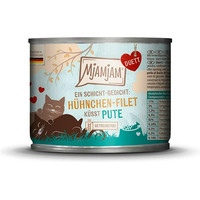 Produktbild von MjAMjAM Duett HühnchenFilet mit Pute - 12 x 190 g