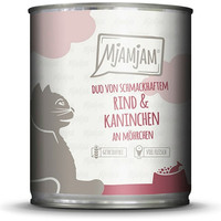 Produktbild von MjAMjAM DUO Katze Rind und Kaninchen - 12 x 800 g
