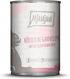 Produktbild von MjAMjAM Garnelen an saftigem Hühnchen - 24 x 400 g