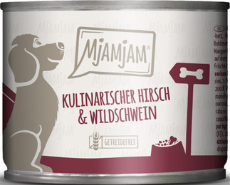 Produktbild von Mjamjam Hirsch, Wildschwein und Preiselbeeren - 6 x 200 g