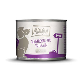 Produktbild von MjAMjAM Hund mit Truthahn und Karotte - 6 x 200 g