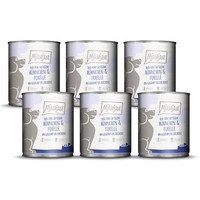 Produktbild von Mjamjam Hunde Nassfutter Huhn & Forelle - 6 x 800 g