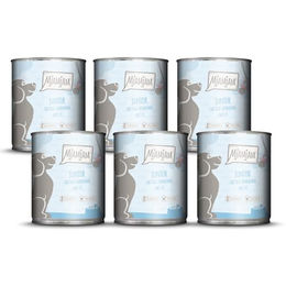 Produktbild von Mjamjam Hunde Nassfutter Junior saftiges Hühnchen mit Ei - 6 x 800 g