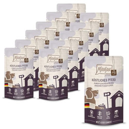 Produktbild von Mjamjam Hunde Nassfutter Pferd pur 12x125g