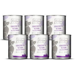 Produktbild von Mjamjam Hunde Nassfutter Truthahn mit Möhrchen - 6 x 800 g