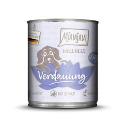 Mjamjam Hunde Nassfutter Wellness - Verdauung - Pute 6x800g – Bild 1 von 6