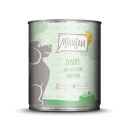 Produktbild von MjAMjAM Insekt mit saftigem Hühnchen Hundenassfutter - 800 g