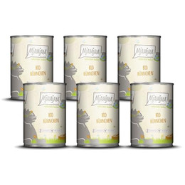 Produktbild von Mjamjam Katzen Nassfutter Bio Hühnchen - 6 x 400 g