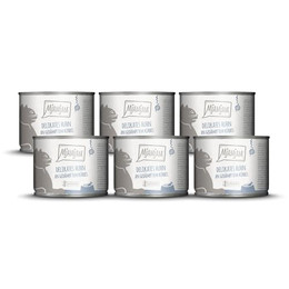 Produktbild von MjAMjAM Katzen Nassfutter delikates Huhn an gedämpftem Kürbis - 6 x 200 g