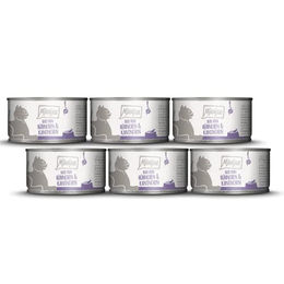 Produktbild von Mjamjam Katzen Nassfutter DUO Hühnchen & Kaninchen & Kürbis - 6 x 100 g