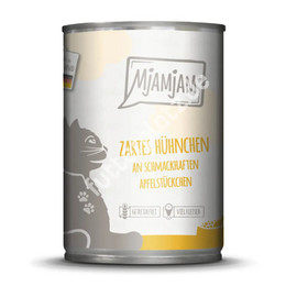 Produktbild von MjAMjAM Katzen Nassfutter Huhn & Apfel - 400 g
