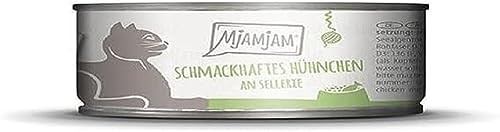 Produktbild von MjAMjAM Katzen Nassfutter Huhn & Sellerie - 100 g