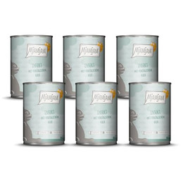 Produktbild von MjAMjAM Katzen Nassfutter Insekt mit Kalb - 6 x 400 g
