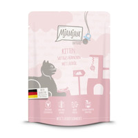 Produktbild von MjAMjAM Katzen Nassfutter Kitten saftiges Hühnchen mit Lachsöl - 6 x 300 g