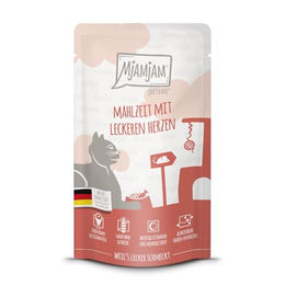 MjAMjAM Katzen Nassfutter Mahlzeit mit leckeren Herzen - 12 x 125 g – Bild 1 von 6