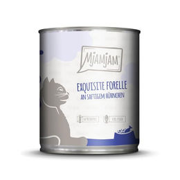 MjAMjAM Katzen Nassfutter Quetschie Forelle an Hühnchen - 800 g – Bild 1 von 6