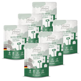 Produktbild von MjAMjAM Katzen Nassfutter Rentier mit Hühnchen und Möhrchen - 6 x 300 g