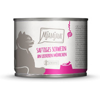 Produktbild von MjAMjAM Katzen Nassfutter Schwein & Möhrchen - 200 g