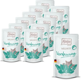 Produktbild von Mjamjam Katzen Nassfutter Wellness Verdauung Rind - 6 x 125 g