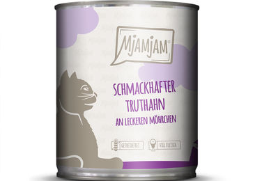 MjAMjAM Katzenfutter mit Truthahn und Karotten - 6 x 800 g – Bild 1 von 6