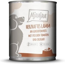 Produktbild von MjAMjAM Nassfutter Hund Adult herzhaftes Lamm - 6 x 800 g