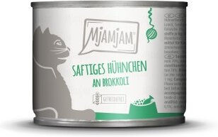 Produktbild von MjAMjAM Nassfutter Katze Adult 6x200 g Huhn und Brokkoli