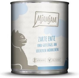 Produktbild von MjAMjAM Nassfutter Katze Adult Ente und Geflügel - 6 x 800 g