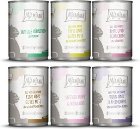 Produktbild von MjAMjAM Nassfutter Katze Adult Mixpaket - 6 x 400 g