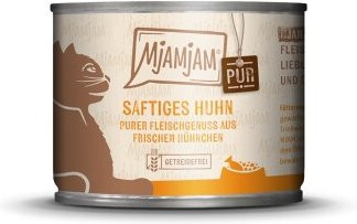 Produktbild von MjAMjAM Nassfutter Katze Adult Purer Fleischgenuss Huhn - 6 x 200 g