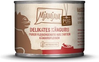 Produktbild von MjAMjAM Nassfutter Katze Adult Purer Fleischgenuss Känguru - 6 x 200 g