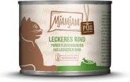 Produktbild von MjAMjAM Nassfutter Katze Adult Purer Fleischgenuss Rind - 6 x 200 g