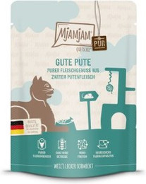 Produktbild von MjAMjAM Nassfutter Katze Adult Pute - 6 x 300 g