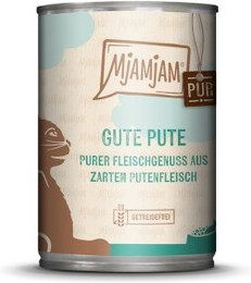 Produktbild von MjAMjAM Nassfutter Katze Adult Pute - 6 x 400 g