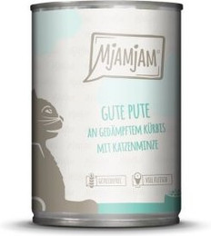 Produktbild von MjAMjAM Nassfutter Katze Adult Pute - 6 x 400 g