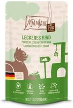 Produktbild von MjAMjAM Nassfutter Katze Adult Quetschie Rind - 12 x 125 g