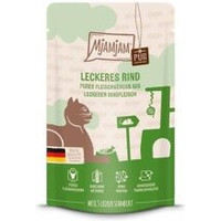 Produktbild von MjAMjAM Nassfutter Katze Adult Quetschie Rind - 12 x 125 g