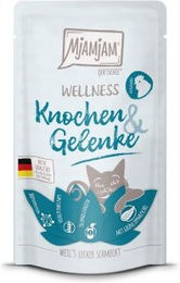 Produktbild von MjAMjAM Nassfutter Katze Adult, Wellness Knochen & Gelenke 12x125 g Huhn