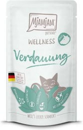 Produktbild von MjAMjAM Nassfutter Katze Adult, Wellness Verdauung 12x125 g Rind