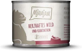 Produktbild von MjAMjAM Nassfutter Katze Adult Wild und Kaninchen - 6 x 200 g