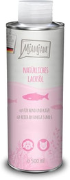 Produktbild von MjAMjAM natürliches Lachsöl - 4 x 500 g