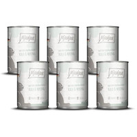 Produktbild von MjAMjAM Premium Katzen Nassfutter DUO Kalb & Hering - 6 x 400 g