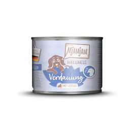 Produktbild von MjAMjAM Premium Nassfutter für Hunde Wellness Haut & Fell Huhn - 400 g