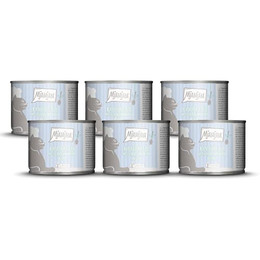 Produktbild von MjAMjAM Premium Nassfutter für Katzen blanchierte Pute mit Möhrchen an Soße - 6 x 185 g