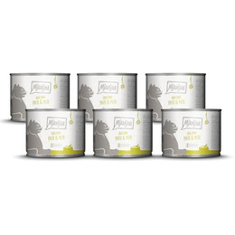 Produktbild von MjAMjAM Premium Nassfutter für Katzen DUO Ente & Pute mit Kürbis - 6 x 200 g