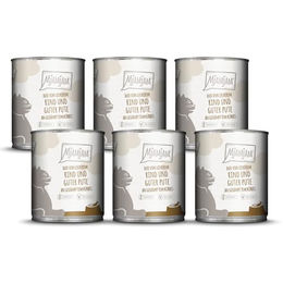 MjAMjAM Premium Nassfutter für Katzen DUO Rind & Pute mit Kürbis - 6 x 800 g – Bild 1 von 6