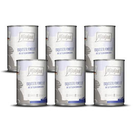 MjAMjAM Premium Nassfutter für Katzen Forelle & Hühnchen - 6 x 400 g – Bild 1 von 6