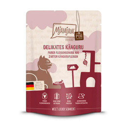 Produktbild von MjAMjAM Premium Nassfutter für Katzen - Känguru pur - 300 g