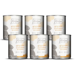 Produktbild von MjAMjAM Premium Nassfutter für Katzen mit Huhn und Möhrchen - 6 x 800 g