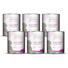 Produktbild von MjAMjAM Premium Nassfutter für Katzen Schwein & Möhrchen - 6 x 800 g